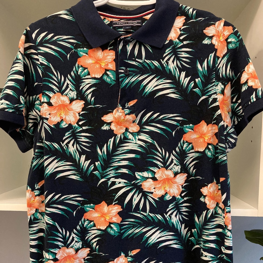 TOMMY HILFIGER | Floral Polo | Slim Fit